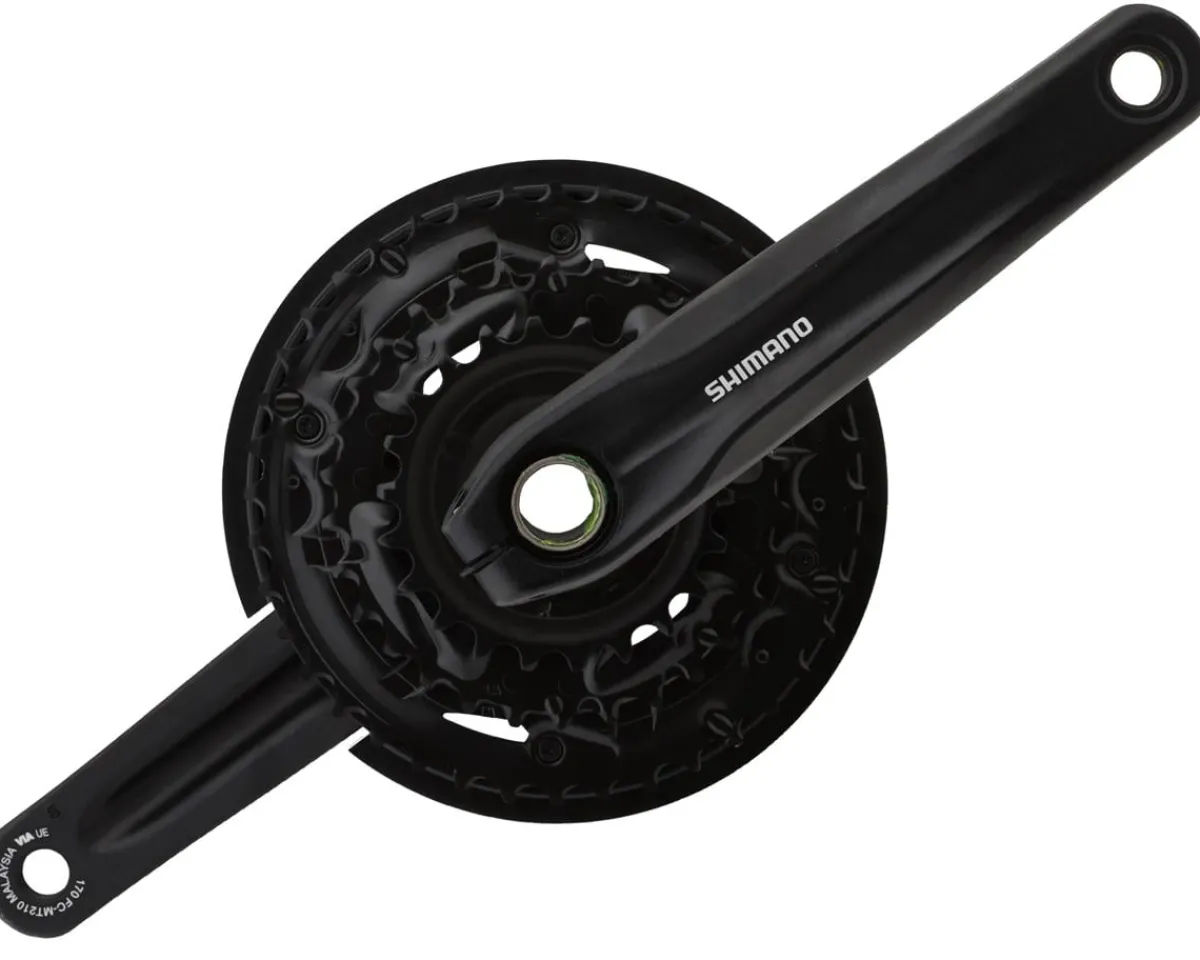 Shimano Cranksets & Parts|Holiday Shopping|FC-MT210-3 Crankset (Black) (3 x 9 Speed) (170mm) (40/30/22T)