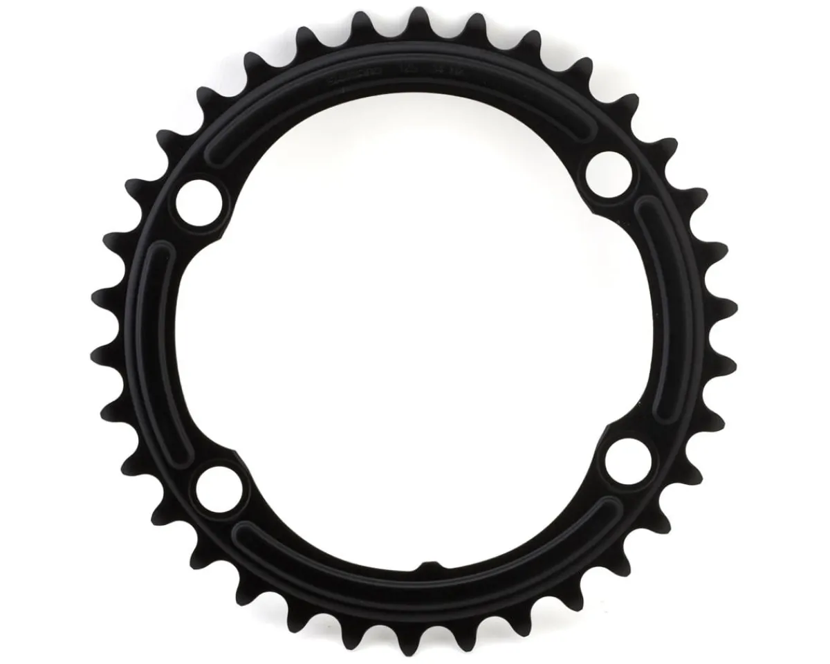 Shimano Chainrings & Accessories|Electronic Shifting|105 FC-R7100 Chainring (Black) (2 x 12 Speed) (110mm BCD) (Inner) (34T)