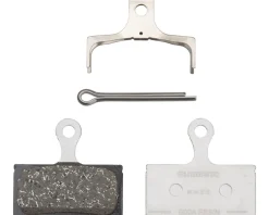 Shimano Brakes|Replacement Parts|G05A-RX Resin Pad Bulk Pack (No Fin) (w/Springs) (w/Split Pins) (25 Pairs)