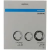 Shimano Chainrings & Accessories|Replacement Parts|GRX FC-RX610-2 Chainring (Black) (80/110m Asymmetric BCD) (2 x 12 Speed) (Inner) (30T)