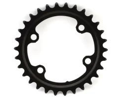 Shimano Chainrings & Accessories|Replacement Parts|GRX FC-RX610-2 Chainring (Black) (80/110m Asymmetric BCD) (2 x 12 Speed) (Inner) (30T)