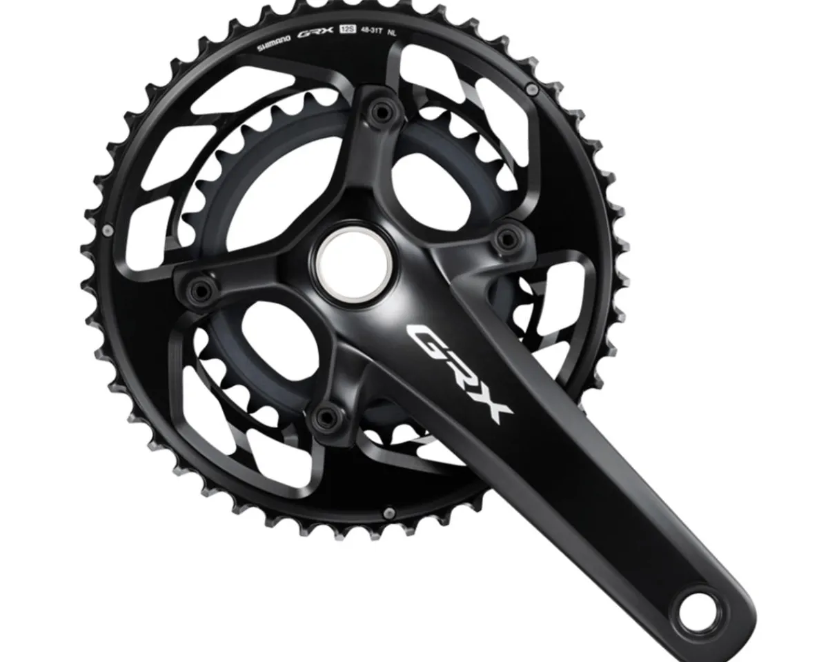 Shimano Electronic Shifting|Cranksets & Parts|GRX FC-RX820-2 Crankset (2 x 12 Speed) (Hollowtech II) (170mm) (48/31T)