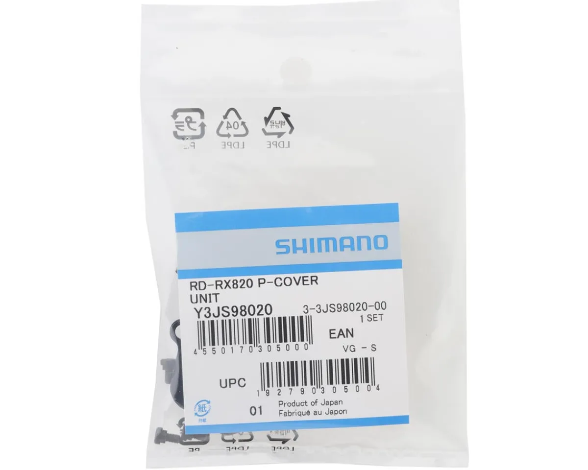 Shimano Replacement Parts|Derailleurs & Parts|GRX RD-RX820 Rear Derailleur Plate Cover Unit (Black)