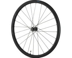 Shimano Wheels & Parts|GRX RX870 Carbon Front Wheel (Black) (12 x 100mm) (700c) (Centerlock) (Tubeless)