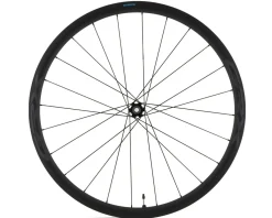 Shimano Wheels & Parts|GRX RX870 Carbon Front Wheel (Black) (12 x 100mm) (700c) (Centerlock) (Tubeless)