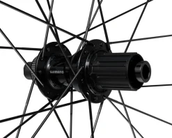 Shimano Wheels & Parts|Electronic Shifting|GRX WH-RX180 Alloy Gravel Wheel (Black) ( HG 11/12) (Rear) (12 x 142mm) (700c) (Centerlock) (Tubeless)