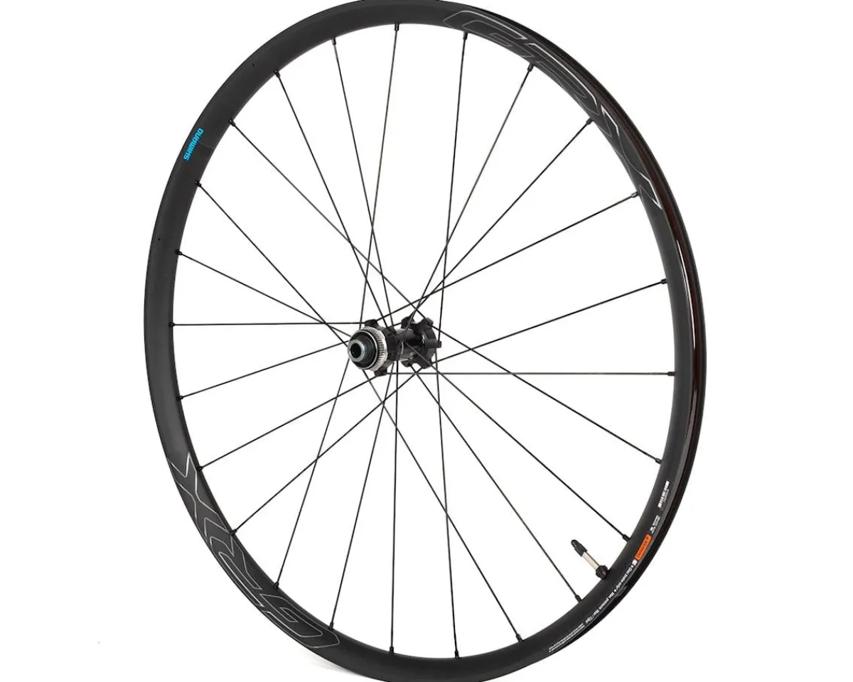 Shimano Holiday Shopping|GRX WH-RX570 Front Wheel (Black) (12 x 100mm) (650b) (Centerlock) (Tubeless)