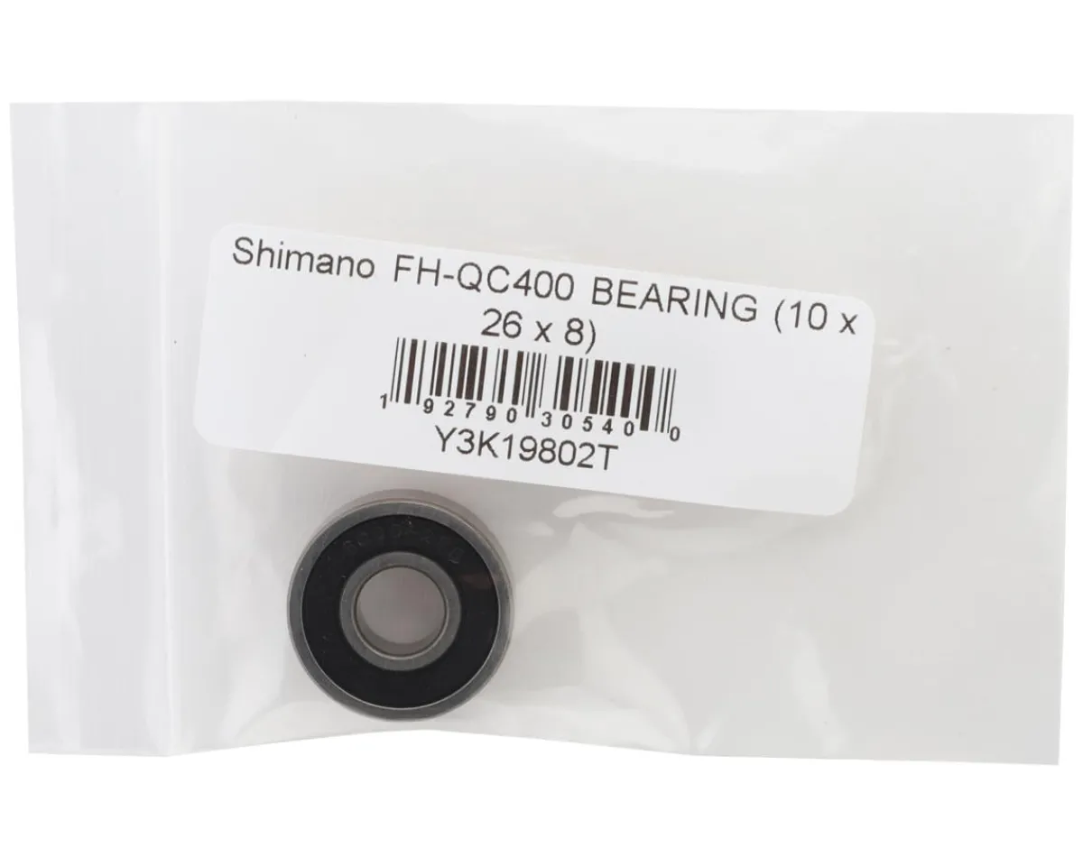 Shimano Wheels & Parts|Bearings|HB-QC400 Sealed Cartridge Bearing (10 x 26 x 8mm) (Single) (For Rear Hub)