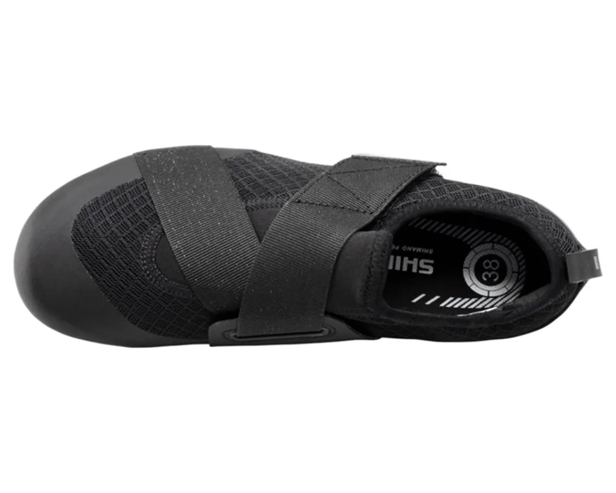Shimano Shoes|Shoes, Socks, & Footwear|IC1 Indoor Cycling Shoes (Black) (46)