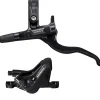 Shimano Brakes|Holiday Shopping|MT420 4-Piston Hydraulic Disc Brake Set (Black) (Metal Pad) (Post Mount) (Left) (Caliper Included)