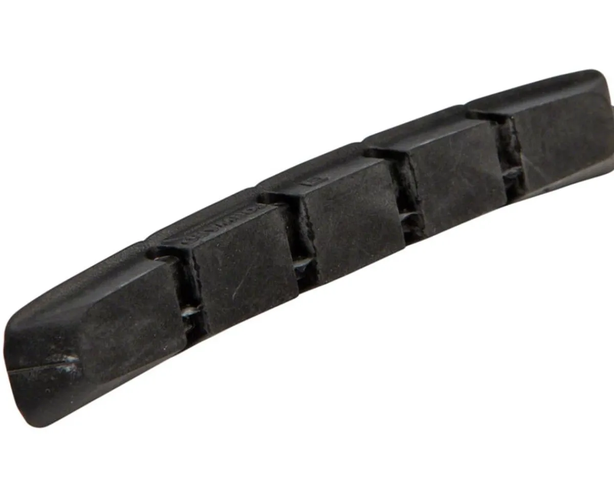 Shimano Brakes|M70 V-Brake Pad Inserts (Black) (Pair) (1 Pair) (Machined Sidewall)