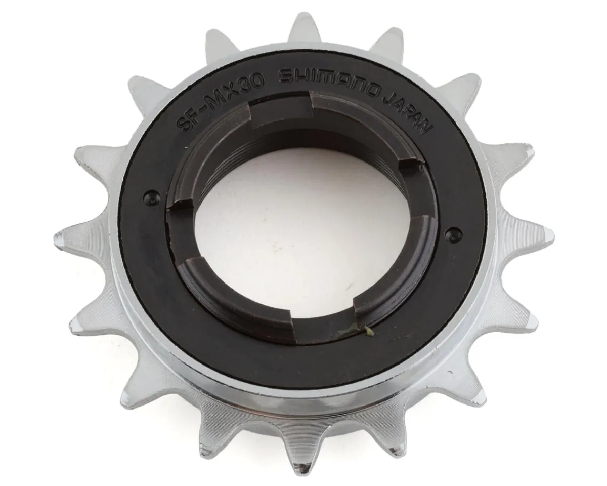 Shimano Holiday Shopping|Cassettes|MX30 Single Speed Freewheel (Chrome) (3/32") (16T)