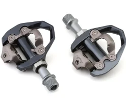 Shimano Pedals & Cleats|PD-ES600 SPD Clipless Pedals (Dark Grey)