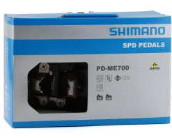 Shimano Pedals & Cleats|PD-ME700 SPD Mountain Pedals (Black)
