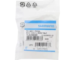 Shimano Pedals & Cleats|PD-M821 Pedal Axle Assembly (Left) (9/16") (Saint)