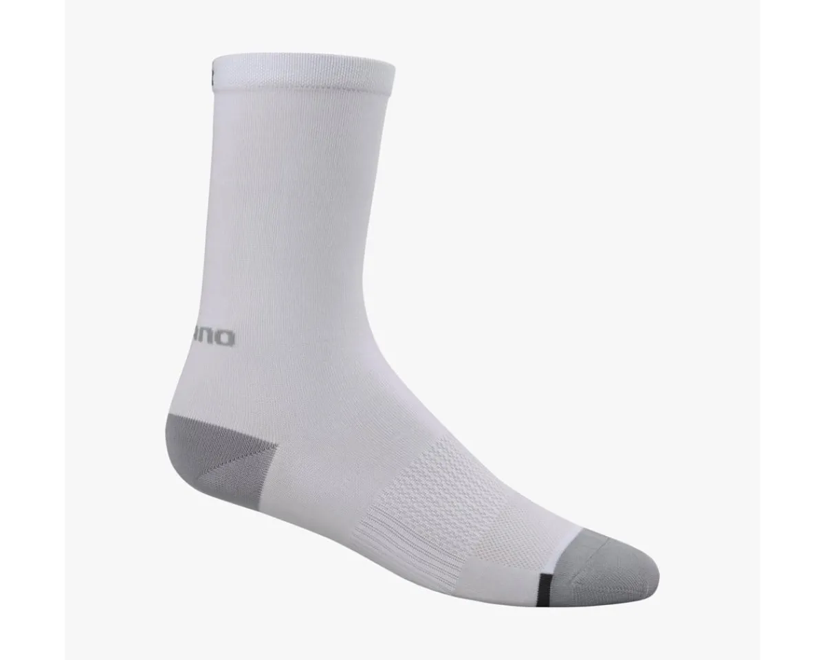 Shimano Clothing Accessories|Shoes, Socks, & Footwear|Performance Socks (White) (S/M)