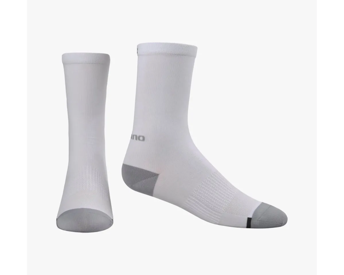 Shimano Clothing Accessories|Shoes, Socks, & Footwear|Performance Socks (White) (S/M)