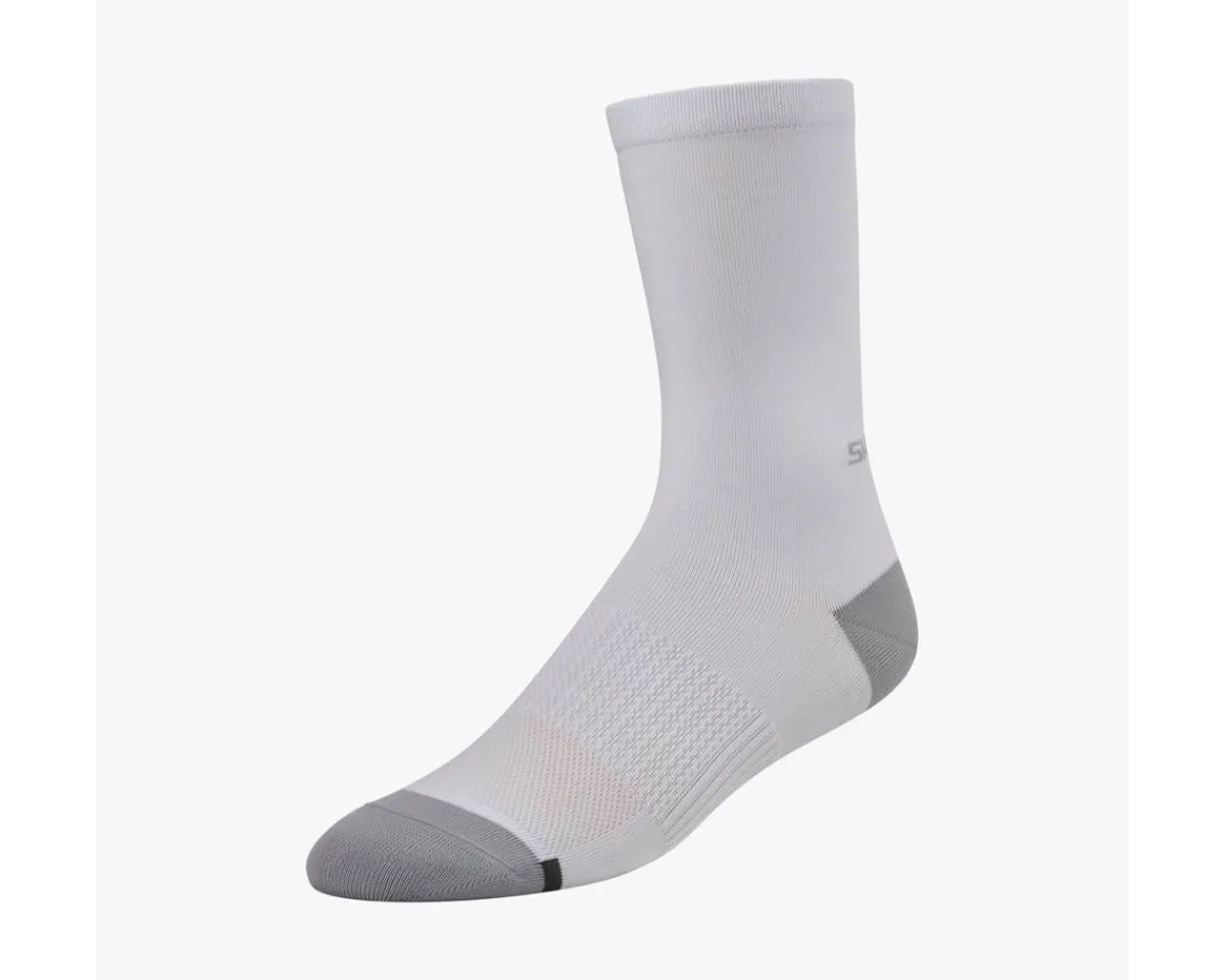 Shimano Clothing Accessories|Shoes, Socks, & Footwear|Performance Socks (White) (S/M)