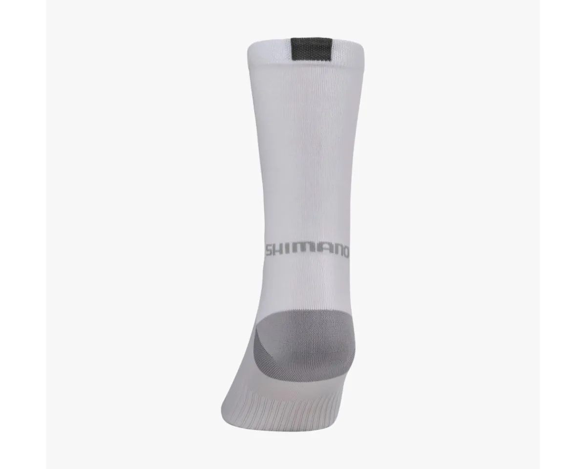 Shimano Clothing Accessories|Shoes, Socks, & Footwear|Performance Socks (White) (S/M)
