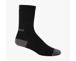 Shimano Clothing Accessories|Shoes, Socks, & Footwear|Performance Wool Socks (Black) (S/M)