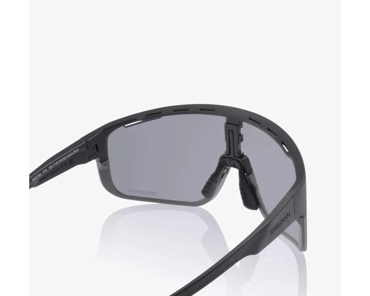 Shimano Sunglasses & Goggles|Pulsar CE-PLSR3 Sunglasses (Matte Black) (Photochromic Grey)