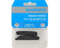 Shimano Brakes|Holiday Shopping|R55C4 Cartridge Brake Pad Inserts (Black) (Dura-Ace/Ultegra) (1 Pair) (For /SRAM) (BR-R9100/BR-R8000)
