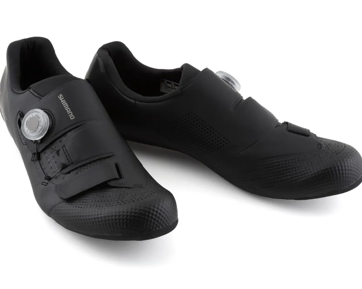 Shimano Shoes|Shoes, Socks, & Footwear|RC5 Road Bike Shoes (Black) (Standard Width) (40)