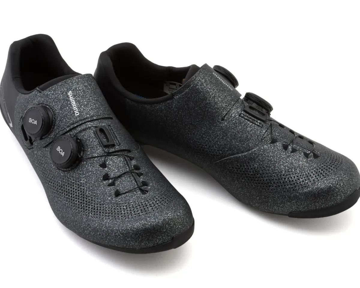 Shimano Shoes|Shoes, Socks, & Footwear|RC7 Road Bike Shoes (Limited Edition Grey Splatter) (40) (SH-RC703)