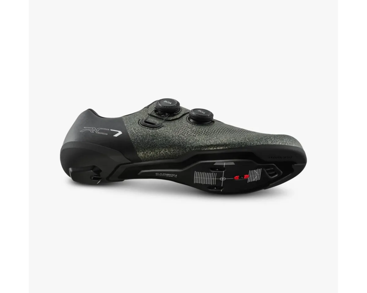 Shimano Shoes|Shoes, Socks, & Footwear|RC7 Road Bike Shoes (Limited Edition Grey Splatter) (40) (SH-RC703)