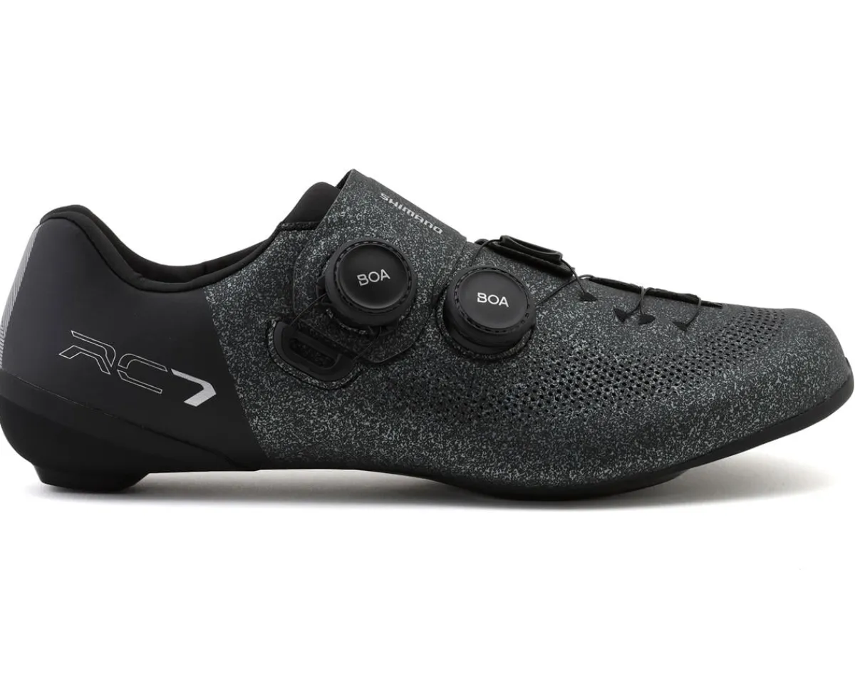 Shimano Shoes|Shoes, Socks, & Footwear|RC7 Road Bike Shoes (Limited Edition Grey Splatter) (40) (SH-RC703)