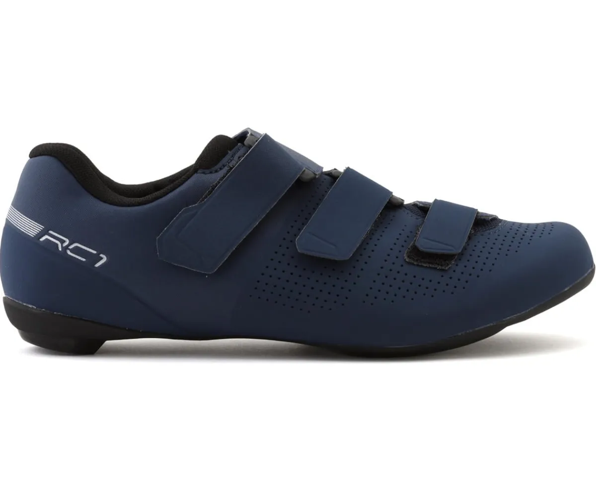 Shimano Shoes|Shoes, Socks, & Footwear|RC1 Road Bike Shoes (Navy) (40) (SH-RC102)