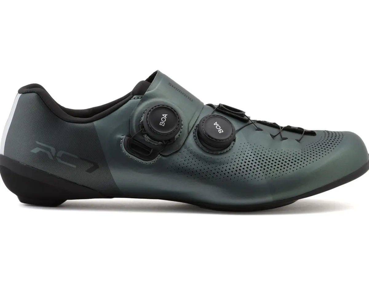 Shimano Shoes|Shoes, Socks, & Footwear|RC7 Road Bike Shoes (Sage Green) (43) (SH-RC703)