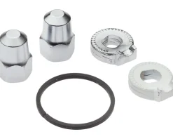 Shimano Wheels & Parts|Holiday Shopping|Rear Hub Nuts, Cog Snap Ring, & Non-Turn Washers (Alfine and Nexus) (For Track Type Dropouts)