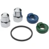 Shimano Wheels & Parts|Rear Hub Nuts, Cog Snap Ring, & Non-Turn Washers (Alfine and Nexus) (For Vertical Dropouts)