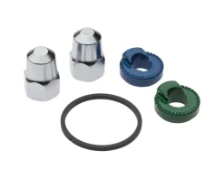 Shimano Wheels & Parts|Rear Hub Nuts, Cog Snap Ring, & Non-Turn Washers (Alfine and Nexus) (For Vertical Dropouts)