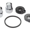 Shimano Wheels & Parts|Rear Hub Nuts, Cog Snap Ring, & Non-Turn Washers (Alfine and Nexus) (For 38° Horizontal Dropouts)