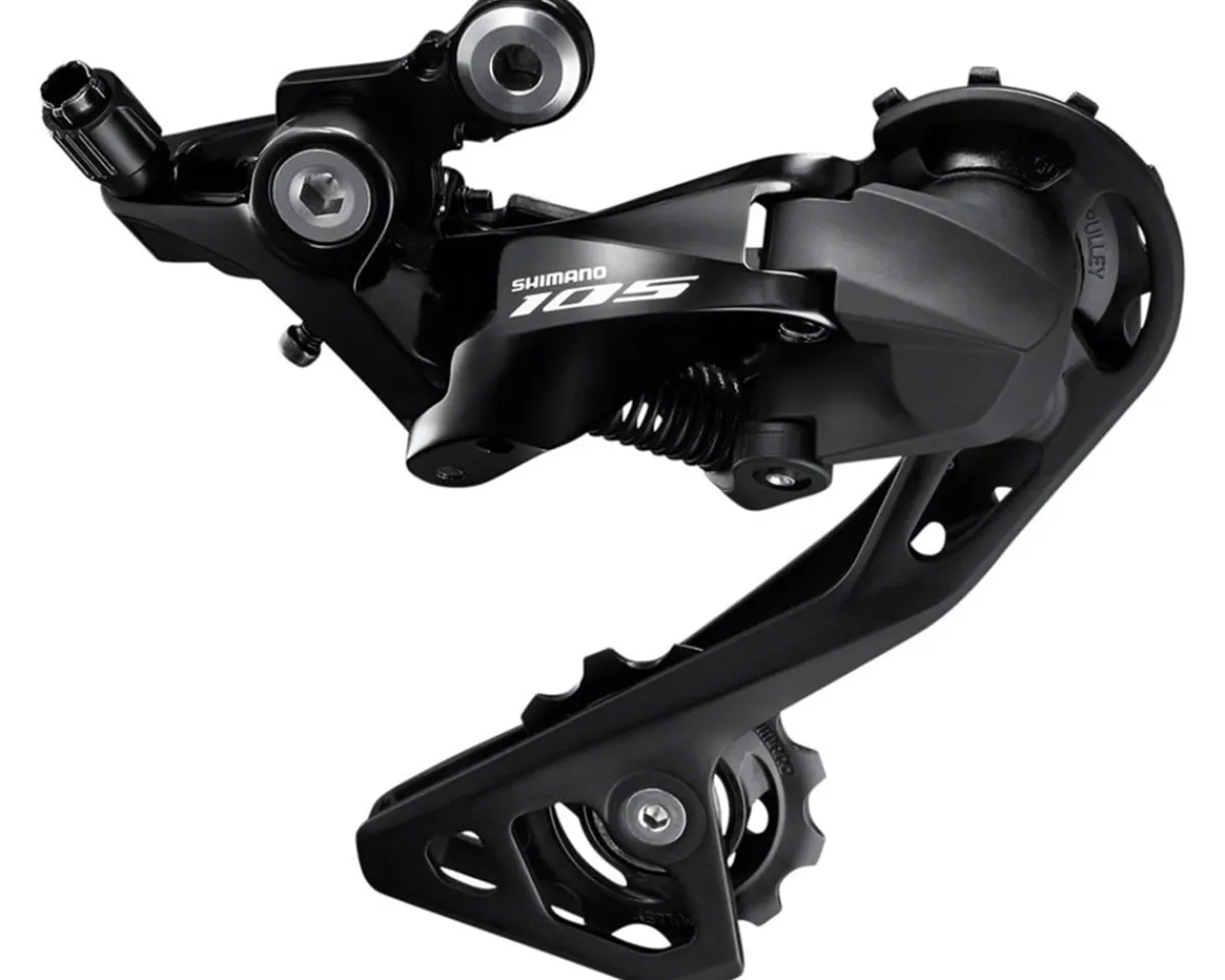 Shimano Groupsets|105 R7020 Mechanical Road Groupset (Black) (2 x 11 Speed) (Hydraulic Disc Brake)