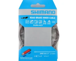 Shimano Brakes|Cables & Housing|Road Brake Cable (Stainless) (Polymer Coated) (1.6mm) (2050mm) (1 Pack)