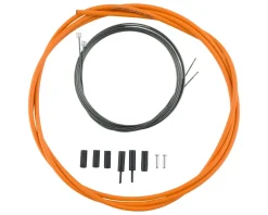Shimano Cables & Housing|Road Optislick Derailleur Cable & Housing Set (Orange) (1.2mm) (1800/2100mm)