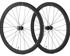 Shimano Wheels & Parts|Holiday Shopping|105 RS710 C46 Carbon Road Wheelset (Black) ( HG 11/12) (700c) (Centerlock) (Tubeless)