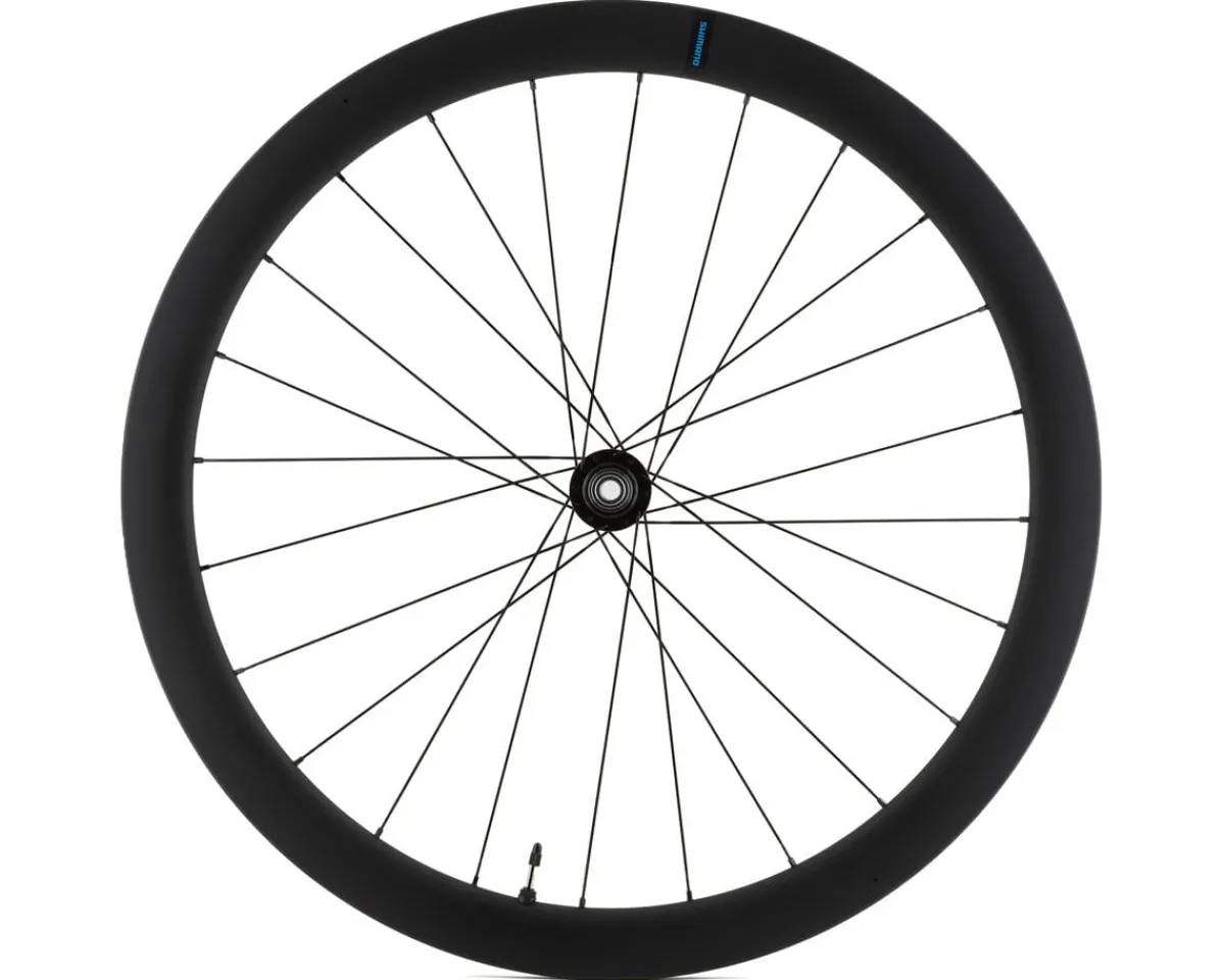 Shimano Wheels & Parts|Holiday Shopping|105 RS710 C46 Carbon Road Wheelset (Black) ( HG 11/12) (700c) (Centerlock) (Tubeless)