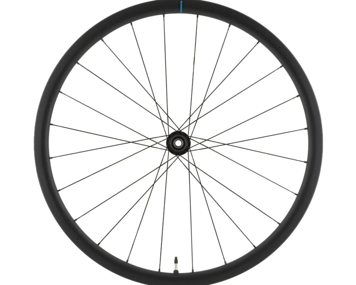 Shimano Wheels & Parts|RS710 C32 Carbon Wheelset (Black) ( HG 11/12) (700c) (Centerlock) (Tubeless)