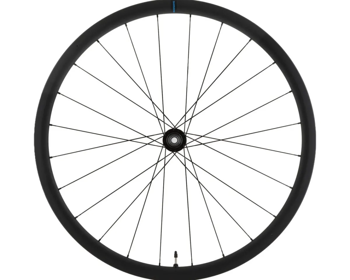 Shimano Wheels & Parts|RS710 C32 Carbon Wheelset (Black) ( HG 11/12) (700c) (Centerlock) (Tubeless)