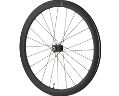 Shimano Wheels & Parts|RS710 C46 Front Wheel (Black) (12 x 100mm) (700c) (Centerlock) (Tubeless)