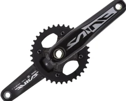 Shimano Cranksets & Parts|Holiday Shopping|Saint M820 Crankset (Black) (10 Speed) (w/ Bottom Bracket) (170mm) (36T)