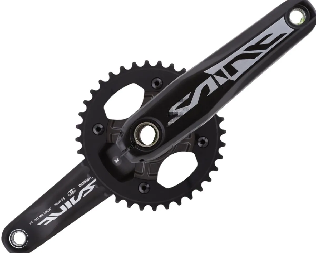 Shimano Cranksets & Parts|Holiday Shopping|Saint M820 Crankset (Black) (10 Speed) (w/ Bottom Bracket) (170mm) (36T)