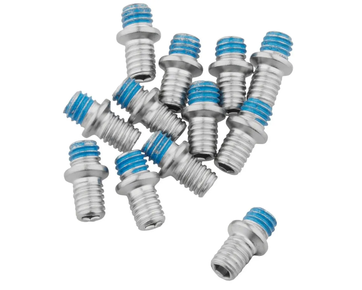 Shimano Pedals & Cleats|Holiday Shopping|Saint PD-M828 Flat Pedal Pins (Silver) (Long Length) (12 Pack)