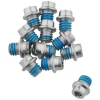 Shimano Pedals & Cleats|Saint PD-M828 Flat Pedal Pins (Silver) (Short Length) (12 Pack)