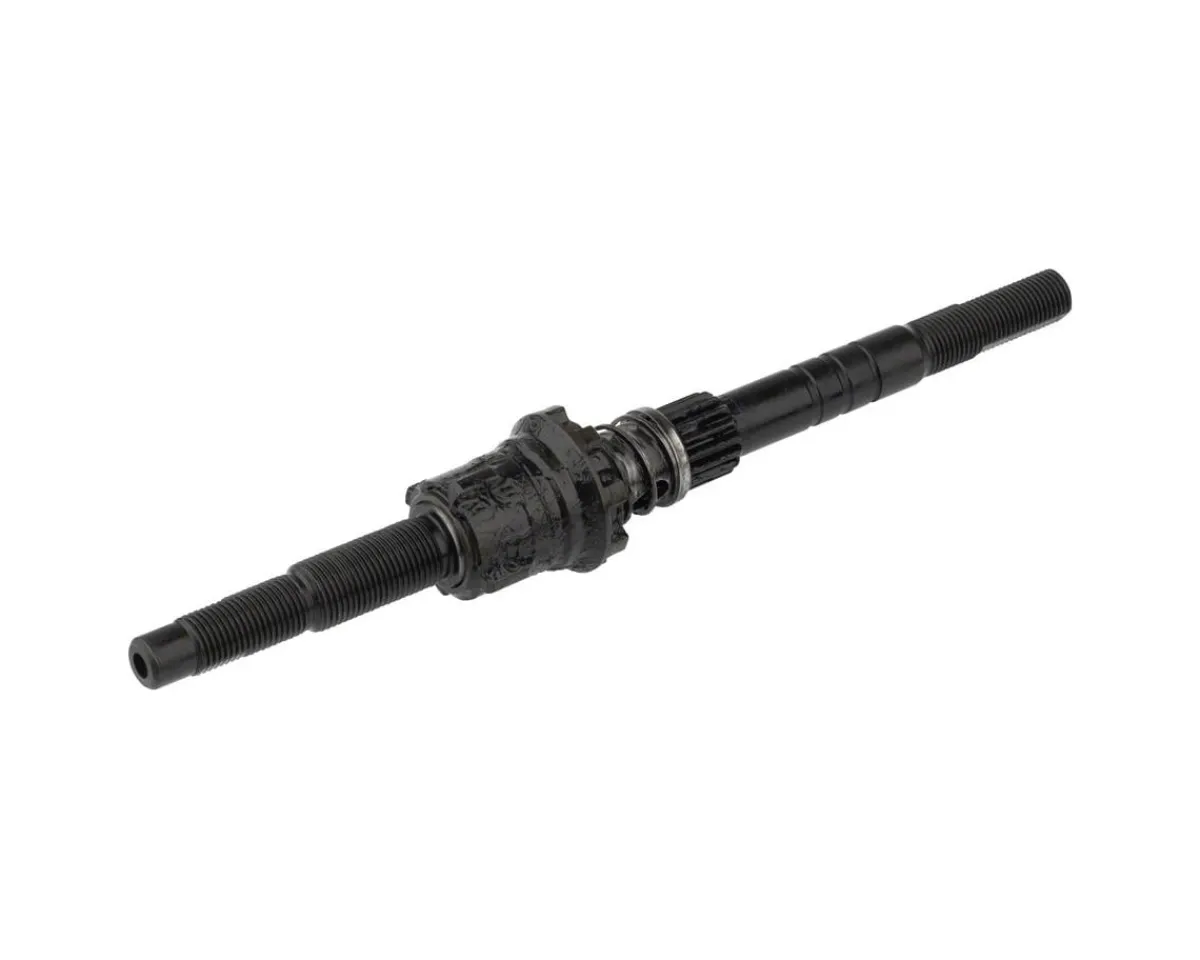 Shimano Wheels & Parts|SG-3C40 Hub Axle Unit - For Left Non-turn Washer, 33R 9804