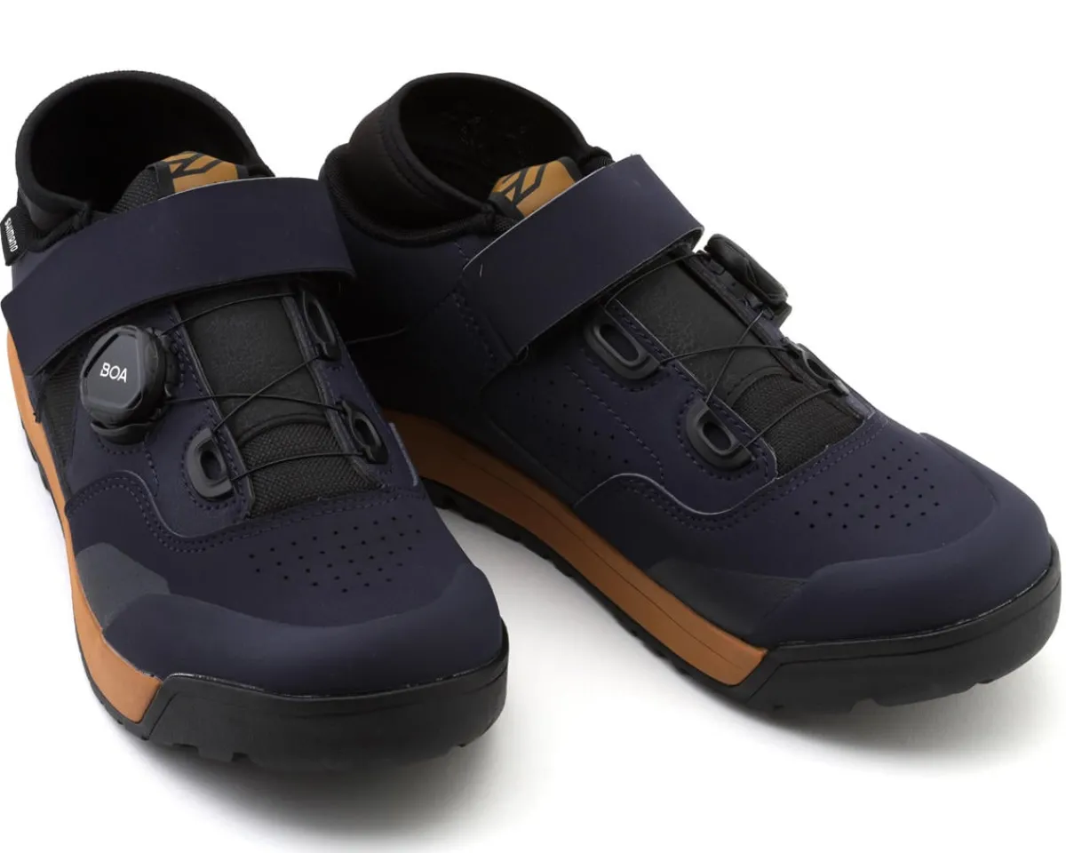 Shimano Shoes|Holiday Shopping|SH-GE900 Downhill Mountain Bike Shoes (Midnight Blue) (45)